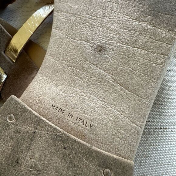 BARBARA BARBIERI Italian Leather Sandals 10 - Picture 6 of 6